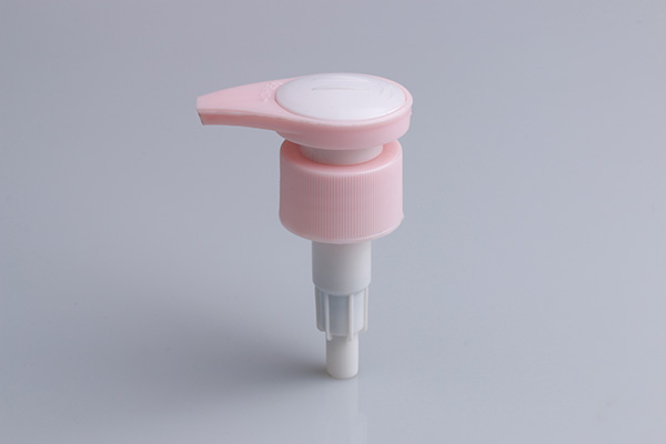 pink soap dispenser