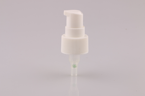 cosmetic treatment pump white