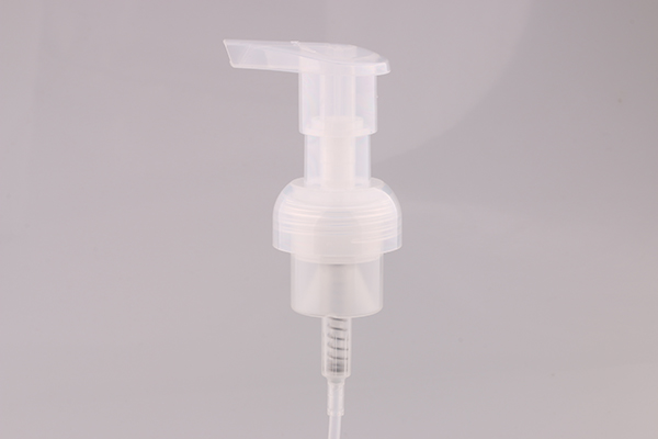 40/410 clear foaming soap dispenser for plastic foam bottles