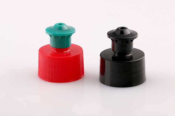 Push Pull Plastic Dispensing Cap