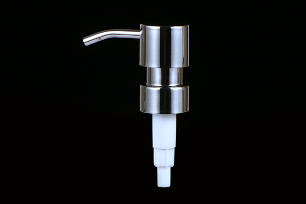 stainless steel shampoo lotion soap dispenser